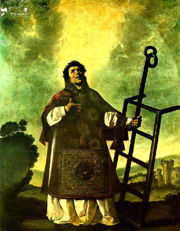 Francisco de Zurbaran lorenzo France oil painting art
